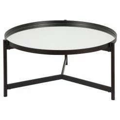 Top 10 ❤️ Hudson & Canal Round Coffee Tables Hudson & Canal Kismet Coffee Table ⭐