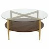 Coupon 🌟 Hudson & Canal Round Coffee Tables Hudson & Canal Ludo Coffee Table 🎁 -Coffee Tables Sale Store masterHUDO041