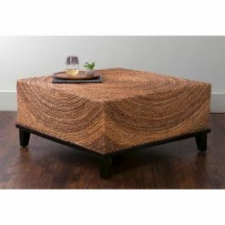 Cheap 🌟 Square Coffee Tables East At Main Chickasaw Abaca Square Coffee Table 🧨