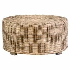 Best reviews of ✨ Round Coffee Tables East At Main Langdon Abaca Coffee Table ❤️