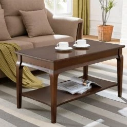 Best Pirce 🤩 Rectangle Coffee Tables Leick Home Stratus Coffee Table 😀
