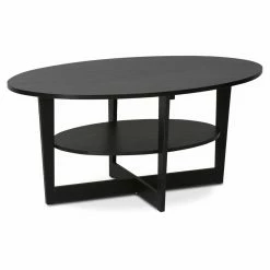 Flash Sale ๐ Oval Coffee Tables Furinno Jaya Round Coffee Table ๐