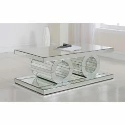 Promo ❤️ Rectangle Coffee Tables Meridian Furniture Inc Jocelyn Coffee Table 🌟