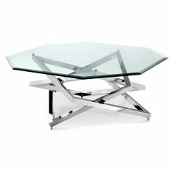 Outlet 🔥 Other Shapes - Coffee Tables Magnussen T3790 Lenox Square Octagonal Cocktail Table 💯