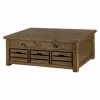 Budget 🥰 Rectangle Coffee Tables Magnussen Stratton Rustic Lift Top Storage Coffee Table With Casters 🎁 -Coffee Tables Sale Store masterMHF3425