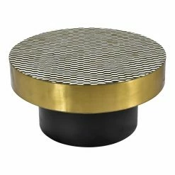 Buy ๐ Round Coffee Tables Moes Home Collection Optic Coffee Table ๐