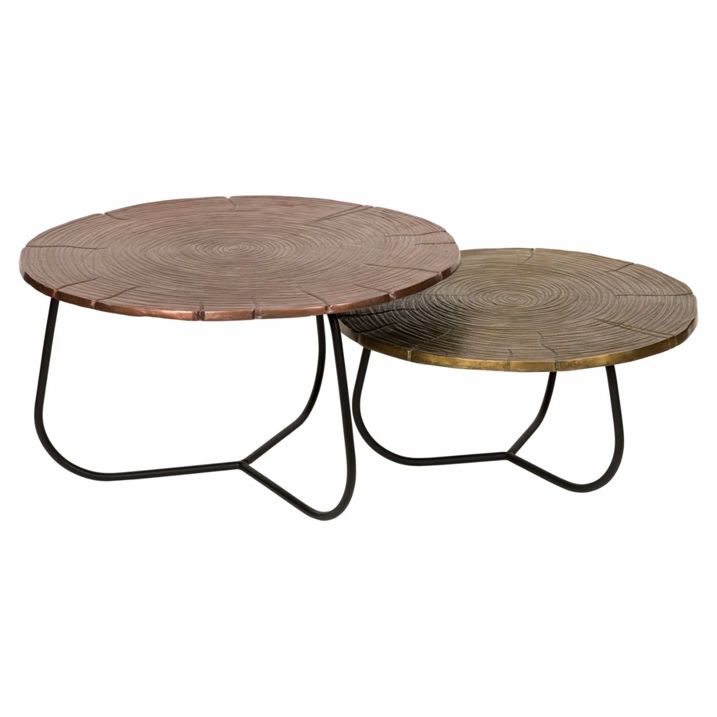 Best Sale 🎁 Round Coffee Tables Moes Home Collection 2 Piece Cross Section Table Set 🔥 3 Best Sale 🎁 Round Coffee Tables Moes Home Collection 2 Piece Cross Section Table Set 🔥