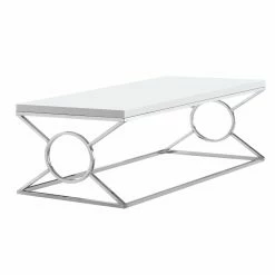 Best reviews of 💯 Rectangle Coffee Tables Monarch Specialties Rectangular Circle Leg Coffee Table ⭐