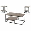 Budget 🔔 Rectangle Coffee Table Sets Monarch Specialties 3 Piece Occasional Table Set With Raised Bottom Half-Shelf 🔔 -Coffee Tables Sale Store masterMON1633