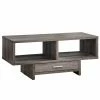 Cheap ⭐ Rectangle Coffee Tables Monarch Specialties Contemporary Storage Coffee Table ✨ -Coffee Tables Sale Store masterMON1653