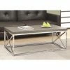 Promo 🤩 Monarch Specialties Rectangle Coffee Tables Monarch I 32 Reclaimed-Look Metal Cocktail Table ✔️ -Coffee Tables Sale Store masterMON740