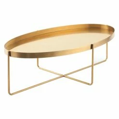 Best deal ⌛ Oval Coffee Tables Nuevo Gaultier Oval Coffee Table 🔥