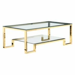 Best deal 🎉 Rectangle Coffee Tables Pangea Home Laurence Long Coffee Table 🌟