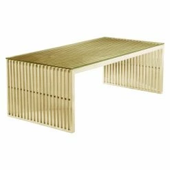 Outlet โค๏ธ Rectangle Coffee Tables Pangea Home Lux Coffee Table Rectangle ๐
