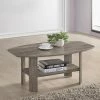 Deals 🎁 Other Shapes - Coffee Tables Progressive Furniture Chip Cocktail Table ⭐ -Coffee Tables Sale Store masterPRGF1352