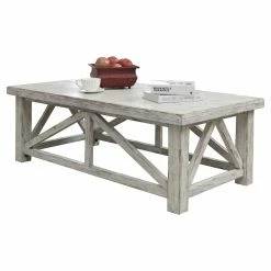 Promo โค๏ธ Rectangle Coffee Tables Riverside Furniture Aberdeen Cocktail Table ๐ฅ