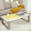 Top 10 🥰 Rectangle Coffee Tables Safavieh Bartholomew Mid Century Scandinavian Lacquer Coffee Table 🥰 -Coffee Tables Sale Store masterSAV5172