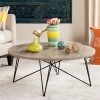 Best reviews of ⌛ Round Coffee Tables Safavieh Maris Retro Mid Century Wood Coffee Table 👏 -Coffee Tables Sale Store masterSAV5211