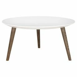 Wholesale 🌟 Round Coffee Tables HN Home Calatrava Mid-Century Modern Lacquer Coffee Table 🔔