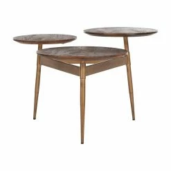 Flash Sale 🌟 Rectangle Coffee Tables Safavieh Ian 3 Circle Accent Coffee Table 😉