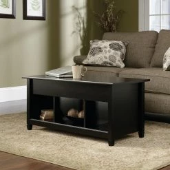 Coupon ✔️ Rectangle Coffee Tables Sauder Edge Water Lift Top Coffee Table ⭐
