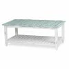 New ✔️ Rectangle Coffee Tables Sea Winds Picket Fence Coffee Table 🌟 -Coffee Tables Sale Store masterSEAW140