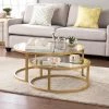 Top 10 ⌛ Round Coffee Tables Southern Enterprises Evelyn Nesting Cocktail Tables 👏 -Coffee Tables Sale Store masterSEI2513