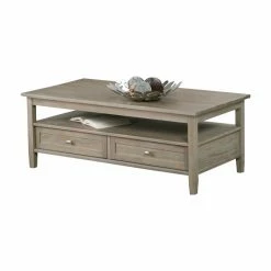 Best Sale 🔔 Brooklyn & Max Rectangle Coffee Tables Brooklyn + Max Lexington Rustic Pine Wood Coffee Table ⭐