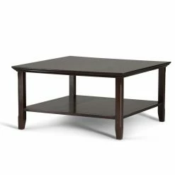 Cheapest 🌟 Brooklyn & Max Square Coffee Tables Brooklyn + Max Brunswick Solid Wood Square Coffee Table 🔥