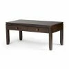 Flash Sale 🛒 Brooklyn & Max Rectangle Coffee Tables Brooklyn + Max City Solid Wood Rectangle Coffee Table ⌛ -Coffee Tables Sale Store masterSIMP1592