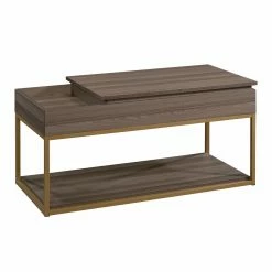 Discount ✔️ Rectangle Coffee Tables Sauder International Lux Lift Top Coffee Table 🎉