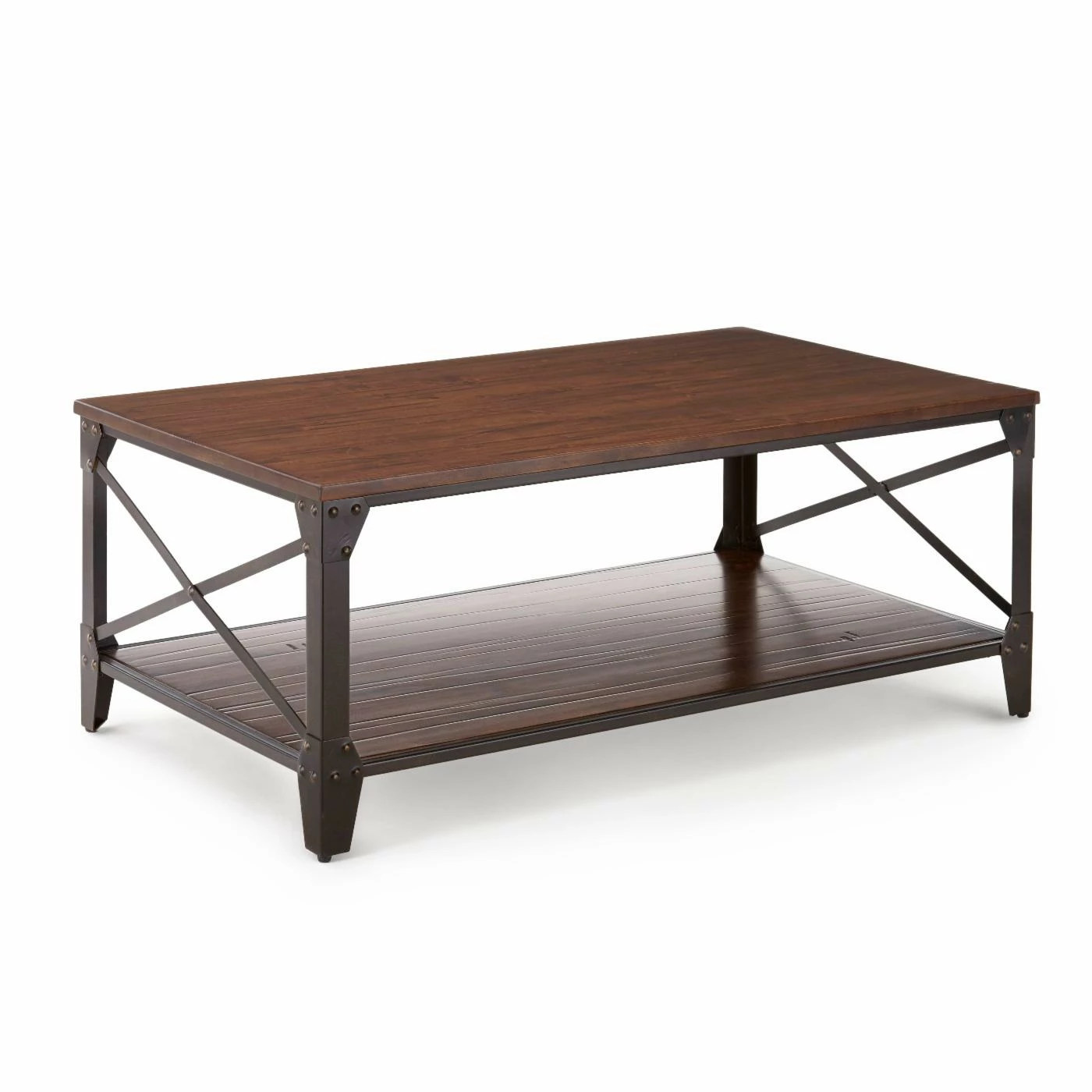 Promo ๐ Steve Silver Co. Rectangle Coffee Tables Steve Silver Winston Rectangle Distressed Tobacco Wood And Metal Coffee Table ๐ 3 Promo ๐ Steve Silver Co. Rectangle Coffee Tables Steve Silver Winston Rectangle Distressed Tobacco Wood And Metal Coffee Table ๐