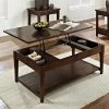 Top 10 🥰 Steve Silver Co. Rectangle Coffee Tables Steve Silver Crestline Rectangle Distressed Walnut Wood Lift Top Coffee Table With Casters 😉 -Coffee Tables Sale Store masterSSC1740