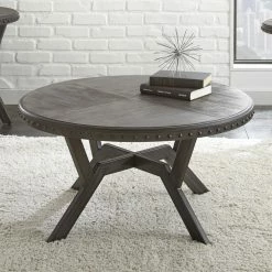 Discount 🔥 Round Coffee Tables Steve Silver Co. Alamo Round Cocktail Table ❤️