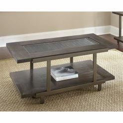 Top 10 ⌛ Rectangle Coffee Tables Steve Silver Co. Terrell Cocktail Table With Casters ✨