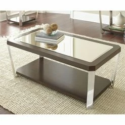 Outlet 😉 Rectangle Coffee Tables Steve Silver Co. Truman Cocktail Table ⌛