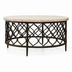 Deals 🔥 Round Coffee Tables Steve Silver Co. Roland Round Cocktail Table 🤩