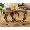 Deals 🌟 Oval Coffee Tables Design Toscano Louis XIV Glass - Topped Cocktail Table ✨ -Coffee Tables Sale Store masterTOSC3173
