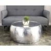 Best Sale 🌟 Round Coffee Tables DecMode Aluminum Coffee Table 🔔 -Coffee Tables Sale Store masterUMA4259