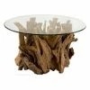 Flash Sale 😉 Round Coffee Tables Uttermost Solid Teak Driftwood Cocktail Table 👍 -Coffee Tables Sale Store masterUMC2454