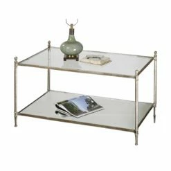 Cheapest ⌛ Rectangle Coffee Tables Uttermost 24281 Gannon Coffee Table 🤩