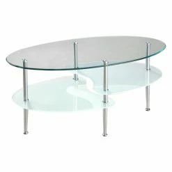 Top 10 🎁 Walker Edison Oval Coffee Tables Wave 38 Inch Coffee Table 🥰