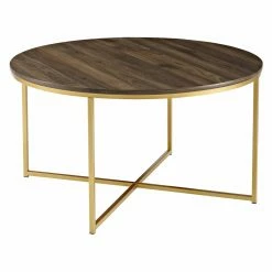 Best deal 🔔 Round Coffee Tables Manor Park 36 In. Coffee Table With X-Base 🌟