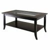 Best Pirce 💯 Rectangle Coffee Tables Winsome Genoa Rectangular Coffee Table With Glass Top ⭐ -Coffee Tables Sale Store masterWI554