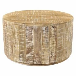 Best Pirce 🎉 Round Coffee Tables !nspire Mango Wood Coffee Table ⭐