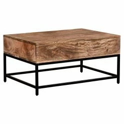 Flash Sale ✨ Rectangle Coffee Tables Worldwide Home Furnishings Solid Sheesham Lift Up Coffee Table 😉