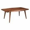 Discount 👏 Rectangle Coffee Tables Worldwide Home Furnishings Solid Wood Live Edge Coffee Table 🎁 -Coffee Tables Sale Store masterWORW437