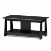 Flash Sale ✨ Rectangle Coffee Tables Baxton Studio Fionan Rectangular Coffee Table 👍 -Coffee Tables Sale Store masterWSI3909