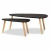 Best reviews of 🥰 Other Shapes - Coffee Tables Baxton Studio Farid 2-Piece Coffee Table Set ✔️ -Coffee Tables Sale Store masterWSI5294