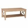 New 😀 Rectangle Coffee Tables International Concepts Hampton Wood Coffee Table 🧨 -Coffee Tables Sale Store masterWWI705
